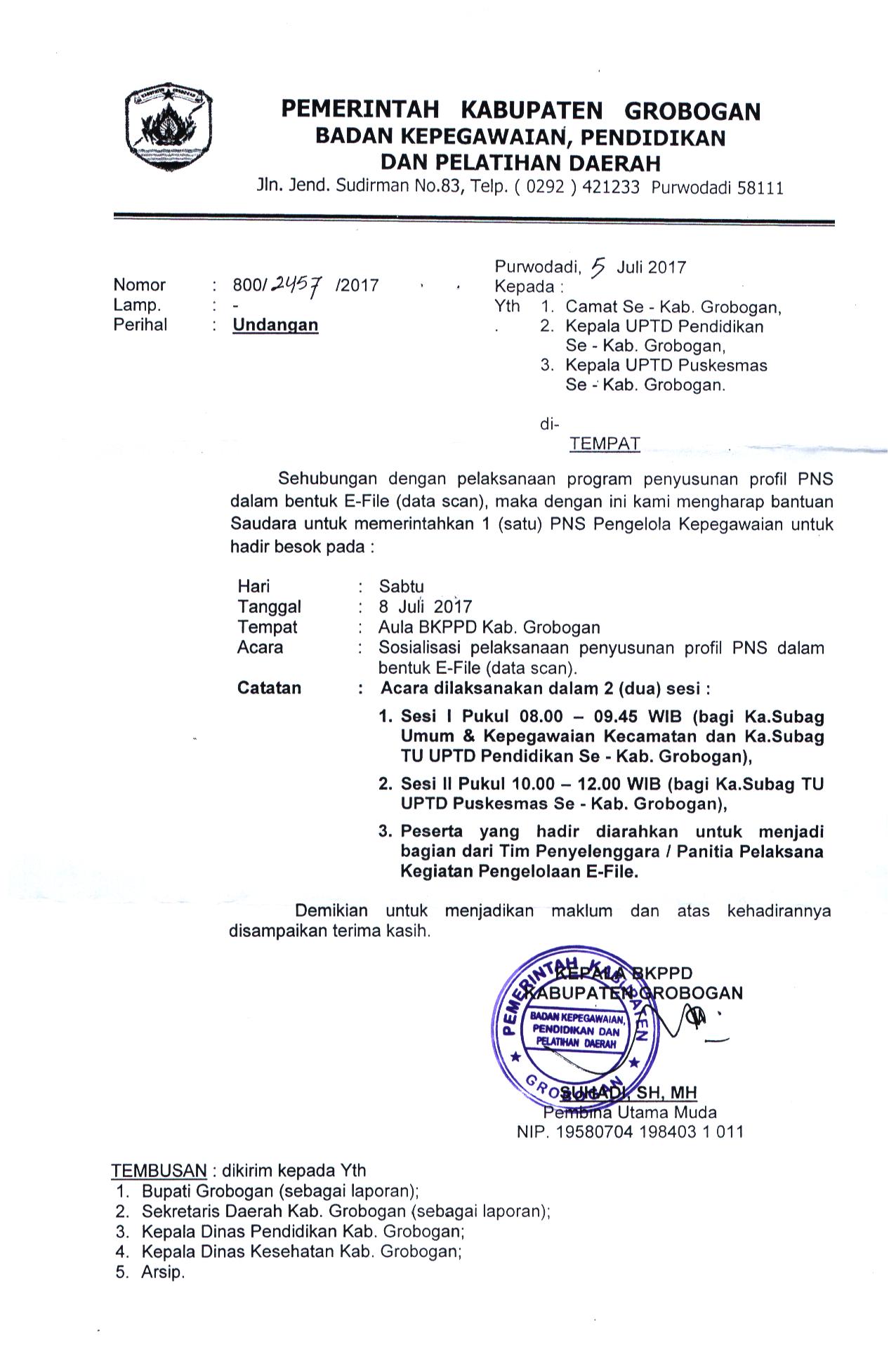 Undangan E File Juli 2017