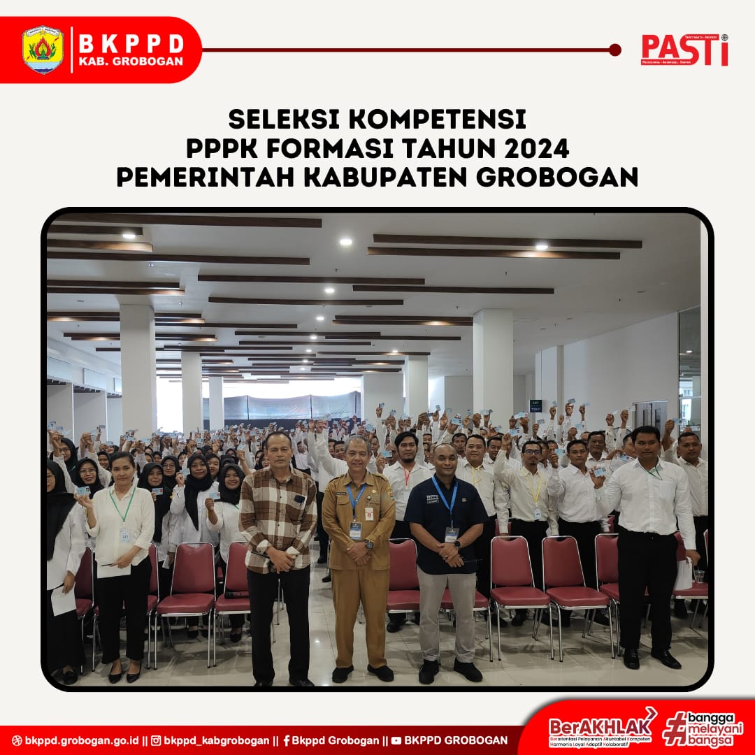 DAFTAR NILAI PELAKSANAAN SELKOM PPPK PERIODE 1 FORMASI TAHUN 2024 PEMKAB GROBOGAN